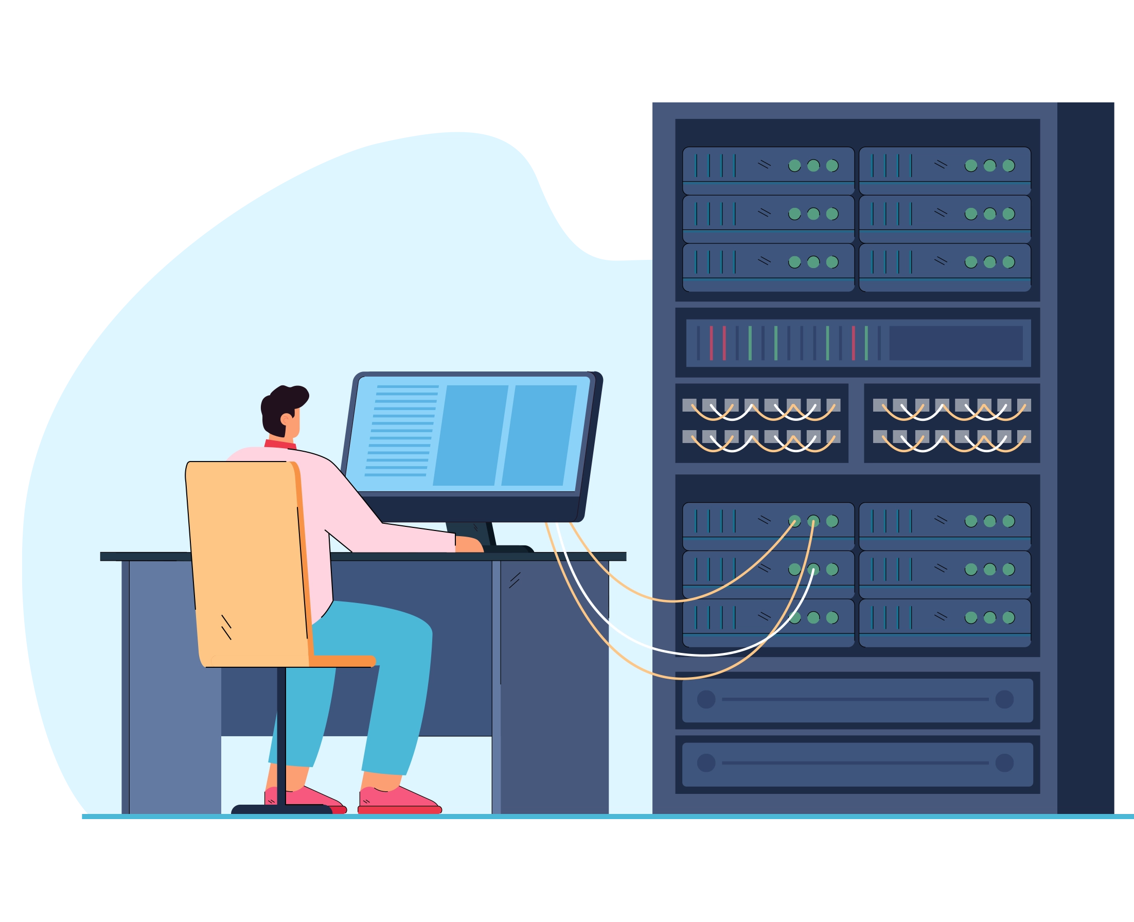 linux server setup services