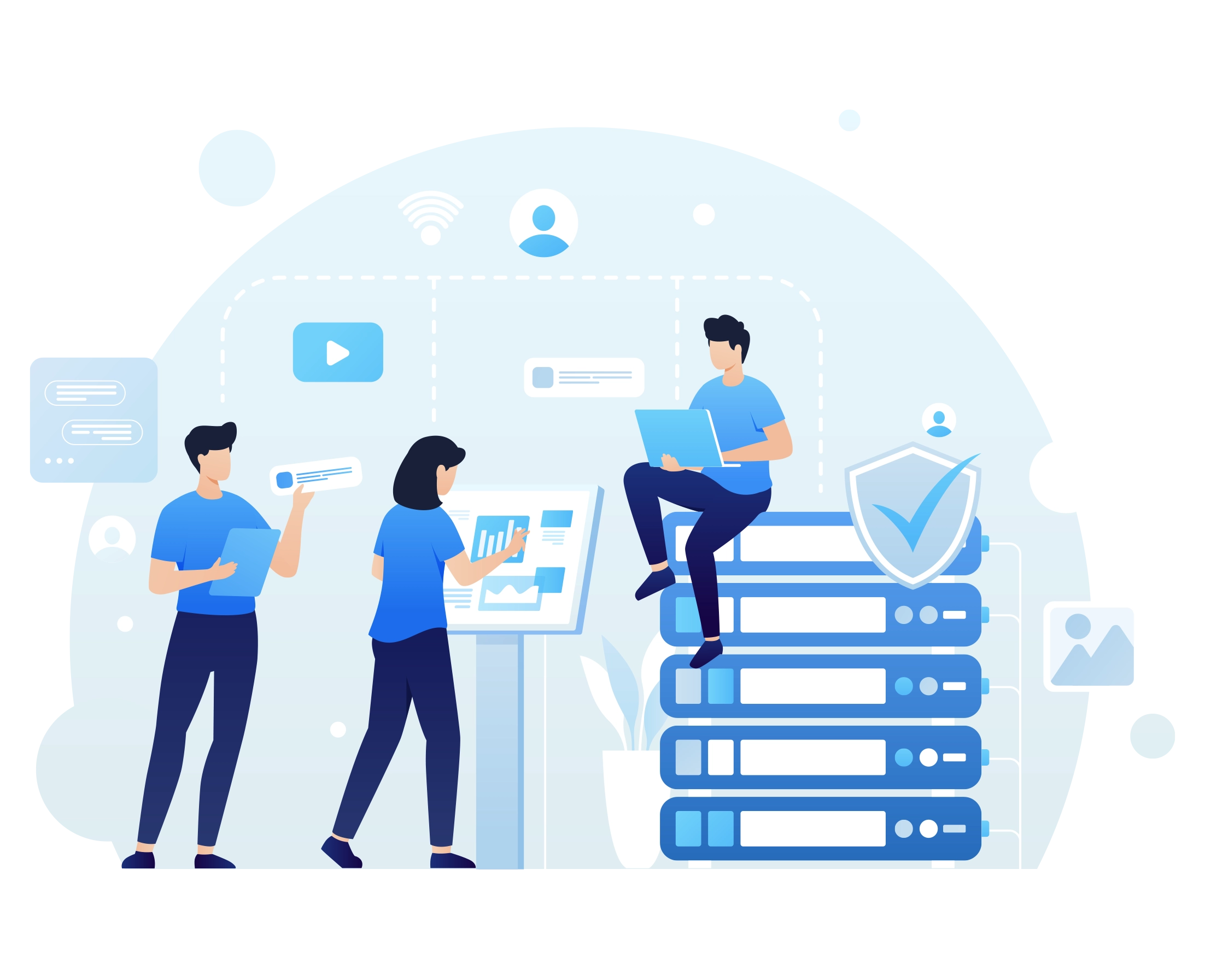 Server management services